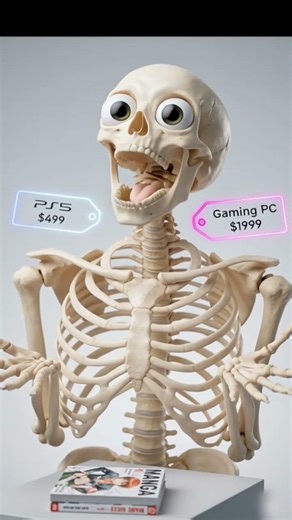 ps5 vs PC 🤔🤔#pc#ps5 #facts#skeleton