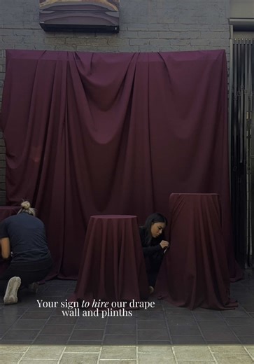 Exploring Draping for Adelaide Events