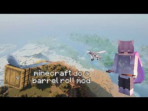 Minecraft do a barrel roll mod