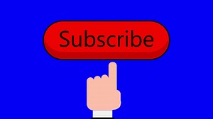 Download Animation of Clicking Subscribe Button and Bell Notification for free