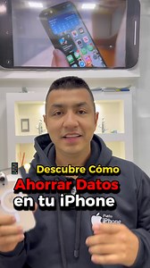 7.6K views · 437 reactions |  ¿Quieres ahorrar datos en tu iPhone? Aprende cómo optimizar el uso de tu plan y evitar consumos innecesarios. Te sorprenderás con estos tips fáciles y rápidos.  Activa estas funciones y reduce tu gasto de datos  Comparte este truco con tus amigos y ahorren juntos  Síguenos para más tips que harán tu iPhone más eficiente ¡Tu bolsillo y tu iPhone te lo agradecerán! | El Viga Tecnología | Facebook