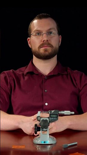 Mitutoyo Disk Micrometer Demo from Mitutoyo America #shorts