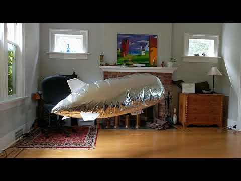 Maiden flight of remote control model Zeppelin NT airship