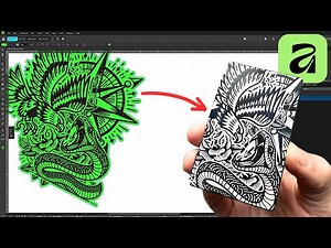 How I Create Collage Engraving Graphics in FREE Affinity (Step by Step Tutorial)
