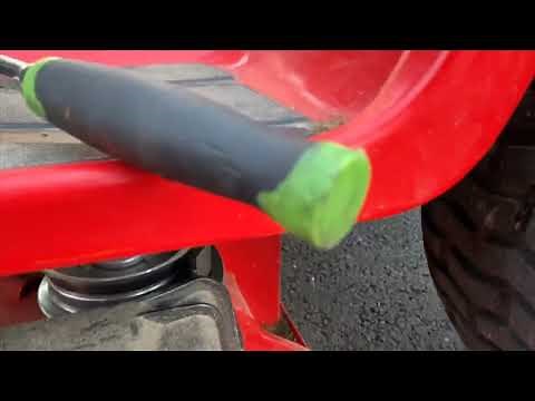 Craftsman T310 deck removal