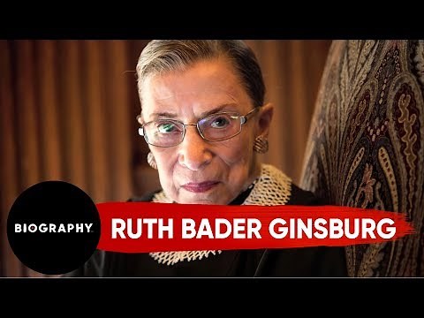 Ruth Bader Ginsburg - Supreme Court Judge | Mini Bio | Biography