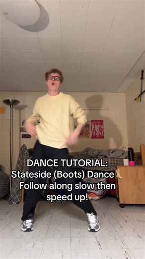 Here’s a #TUTORIAL for the Stateside dance by @brandt ski 👢follow along slow then speed up with music… learn the dance at any speed! Stateside - PinkPanthress Zara Larsson dance! #dancetutorial #statesidedance #stateside #dance
