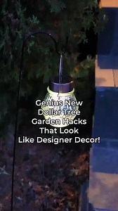 Transform your outdoor space for less with these 10 STUNNING Dollar Tree garden DIYs that look high-end but made with $1.75 supplies!! From illuminated features to French country planters, these budget-friendly projects will elevate your garden, patio, or balcony without breaking the bank. | Cozy DIY Home