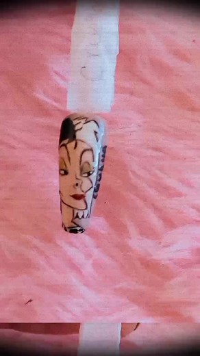 C r u e ll a d e V i l ✨😍 #nailartist #nailsartvideos #viral #creulla #disney #tendencia #foryou #fy #fyp #parati #hermoso #artnail #GenshinImpact32 #impact #uñas #nails #nailsartvideos #nailtutorial #nailsoftiktok #nailschallenge