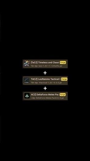 TIMELESS AND CLASSIC DELTA FORCE MELLE PACK #minecraft #tacz #mods #java #pack