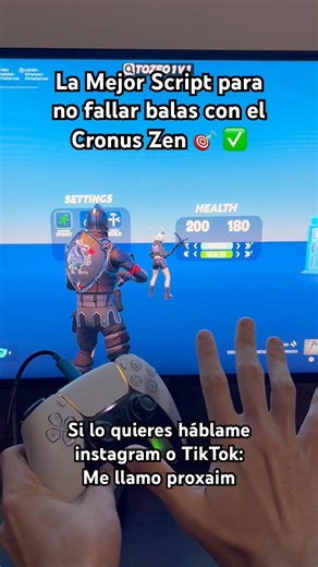🎯 AIMBOT CRONUS ZEN ✅ La Mejor Script para Fortnite Ps5 Xbox Pc mejor configuración y sensibilidad