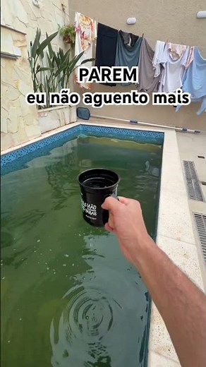 dia 4 esvaziando minha piscina