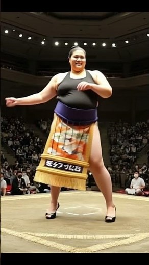 Epic Dance by a Sumo Queen 👑
