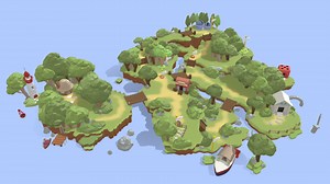 Inkwell Isle One [ part.1 ] Cuphead - Buy Royalty Free 3D model by Paul Briot (@Paul.Briot)