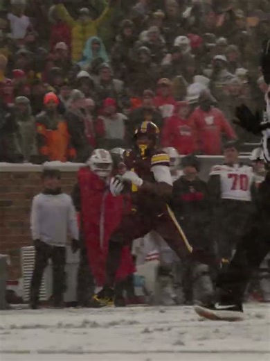 Darius Taylor TD | Gopher Football vs. Wisconsin