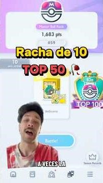 TOP 50 Ranked Master Ball Pokemon TCG Pocket #Pokemon #pokemontcgpocket #Mejor