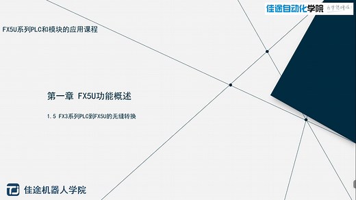 三菱FX5U通讯、定位、伺服32讲