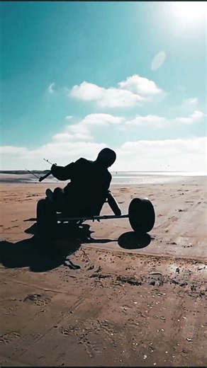Kite Buggy Beach Ride in the Sun 🏖️💨
