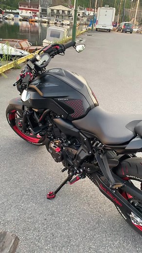 De elsker meg🥰🥰 #yamaha #mt07 #motorcycle #fyp #bikelife #bike