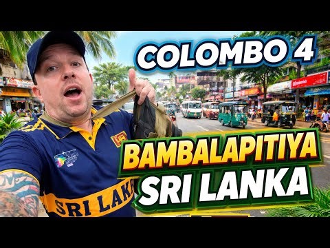 Explore COLOMBO 4 With Me in SRI LANKA 🇱🇰 BAMBALAPITIYA AREA