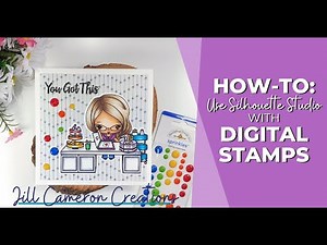 How to Use Silhouette Studio with Digital Stamps