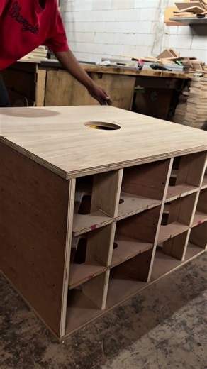 w-bin assembly process #tutorial #woodworking #speakerbox #subwoofer