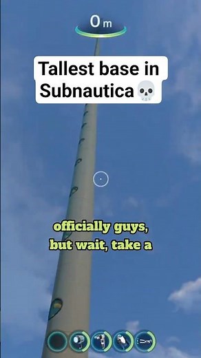 THE Tallest base build in #subnautica ? 🌊