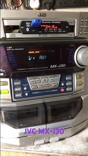 JVC MX-J30 Audio setup repair (he wake-up after 11 years with USB kit)