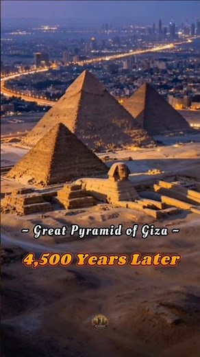 Great Pyramid of Giza, Egypt || 🇪🇬 4,500 Years Later