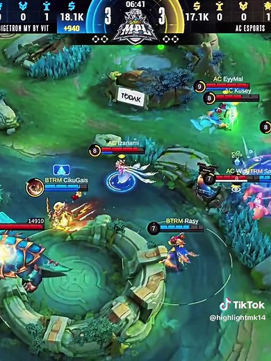 BTR vs AC - MPL MY S17 Week 1 Day 3 Game 1 Highlight