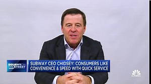 Subway CEO John Chidsey: Consumers like convenience and speed with quick service