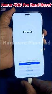 How To Hard Reset Honor 400 Pro #shorts #tyshorts #hardreset