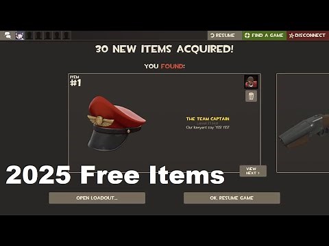 (2025) HOW TO GET FREE ITEMS IN TF2 - Team Fortress 2