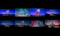 Mix of 8 videos from youtube : All DISNEY PICTURES LOGOS (2006-2024)