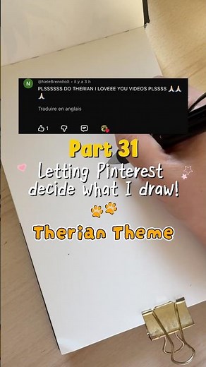 Part 31| Therian 🐾Pinterest choosed what I draw! #pinterest #art #creative #drawing #trend #sketch