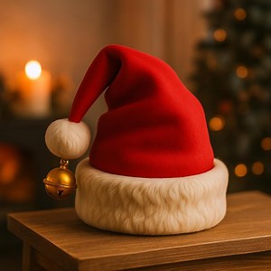 Santa Hat 3D Model STL OBJ, Christmas Cosplay (digital Download) - Etsy