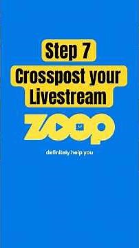 How to Crosspost Livestream | Multi streaming Guide