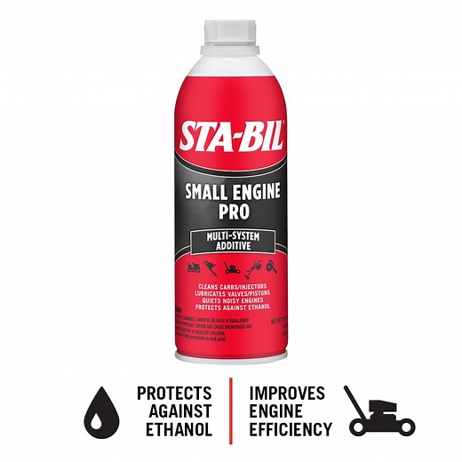 STA-BIL Small Engine Pro. Multi-system Fuel Additive for Small Engines, 16 fl. oz. (22305)