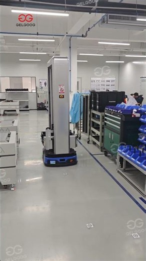 Autonomous AGV Robots Automated Guided Vehicles #agv