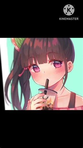 #anime Demon slayer character singing sweet but a psycho