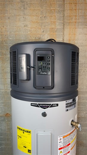 Meet the new GE Profile GEOSPRING Heat Pump Water Heater 💧Quiet. Efficient. Built for the future. Let’s break down the facts. To become a GE Appliances Authorized Plumber: https://bit.ly/geospring To learn more or find a local plumber: https://www.geappliances.com/geospring-water-heater GE Appliances Air & Water #geospring #plumbing #plumber #waterheater | The Plumberlorian