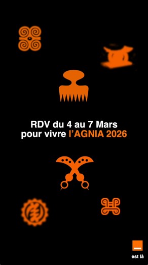 Et si on prenait la route pour Abengourou ? Du 4 au 7 mars 2026, la ville vibre au rythme de la Fête des Ignames. Couleurs, danses, rites, sourires, traditions… tout un peuple qui célèbre ses racines. C’est plus qu’une fête. C’est une ambiance. C’est une énergie qu’on ressent dans le cœur. Orange est là, pour vivre ça avec vous. On se retrouve à Abengourou ? #OrangeEstLà #agnia #fetedesignames | Orange