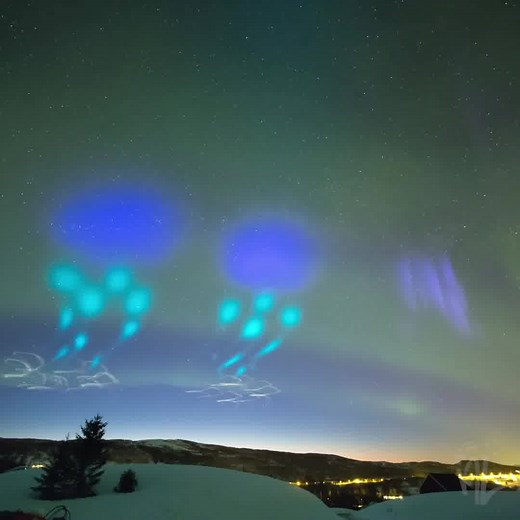 212K views · 3K shares | This is NASA's AZURE mission "Sounding rockets". It created a stunning artificial aurora over Norway 朗  Night Lights - Adrien Mauduit Photography & Film | Aurora Borealis Observatory | Facebook