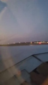 308K views · 1K reactions | Moment captured by a passenger when the Embraer E195 operated by Marathon Airlines (OY-GDC) on behalf of Air Serbia hit runway lights while taking off from Belgrade. | FL360aero | Facebook