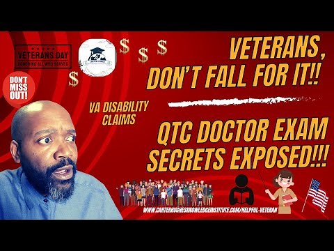 My VA Disability Claim: QTC Exams are Setting Me Up to Fail, What Can I Do