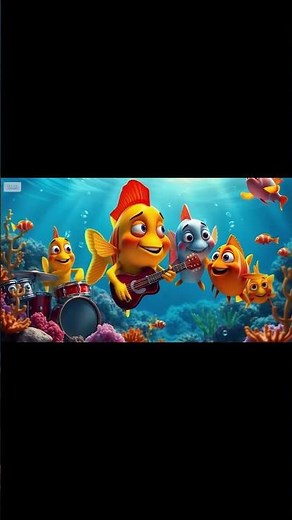 The Rainbow Fish Color Splash | Fun Sing-Along Song for Kids | Nursery Rhymes | Short