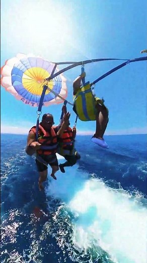 PARASAILING EXPERIENCE IN TUNKU ABDUL RAHMAN PARK, KOTA KINABALU, SABAH