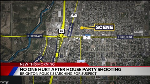 Brighton police investigating shooting outside of party
