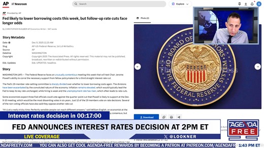 Fed Interest Rates Decision & Jerome Powell Press Conference - LIVE Breaking News Coverage The Federal Reserve (a/k/a the Fed) will announce its decision today on whether to cut interest rates, followed by a press conference by Fed Chair Jerome Powell. Will the Fed cut interest rates? Join us for live coverage of the Fed interest rate announcement and Jerome Powell news conference. The Federal Reserve (the Fed) has been receiving increasing attention in recent months as President Trump has press