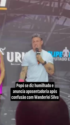 944K views · 14K reactions | "PENDURO AS MINHAS LUVAS" 壘 Popó compareceu ao Music Fight Night, evento no qual enfrentaria o ex-BBB Diego Alemão, e soltou uma bomba: está pendurando as luvas do boxe. O lutador se disse humilhado após a confusão entre sua equipe e a do lutador Wanderlei Silva, durante o Spaten Fight Night, e comunicou a decisão de encerrar a carreira no esporte.  Júlia Polo/UOL #UOL #UOLEsporte #Popó #WanderleiSilva #Boxe | UOL Esporte | Facebook